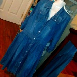 Blue Jean Dress